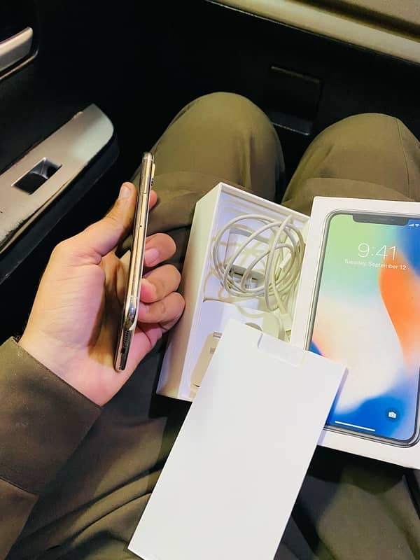 iphone x pta approved with full box 4