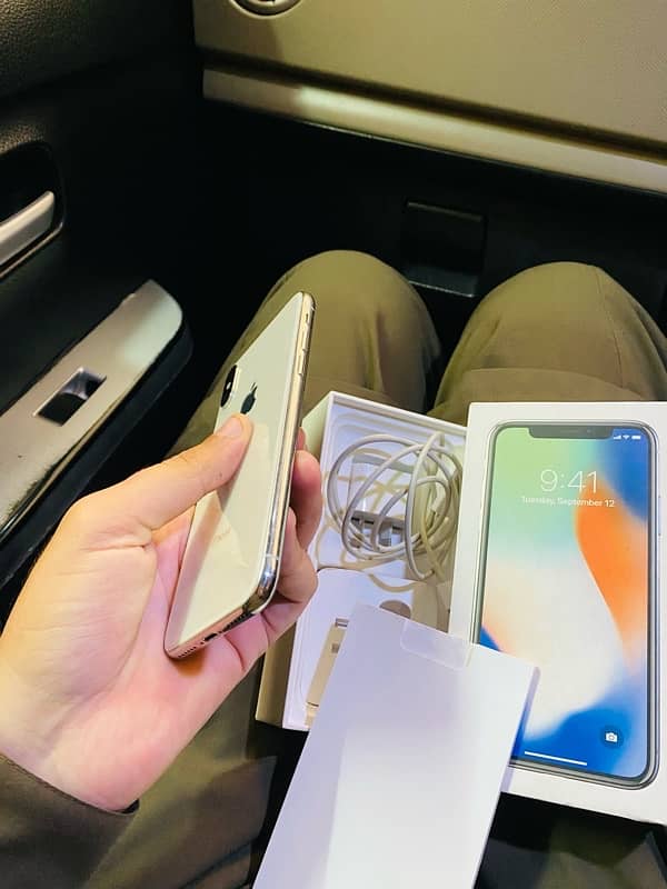 iphone x pta approved with full box 6