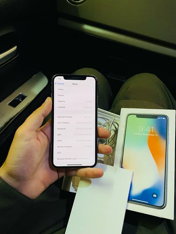 iphone x pta approved with full box 9