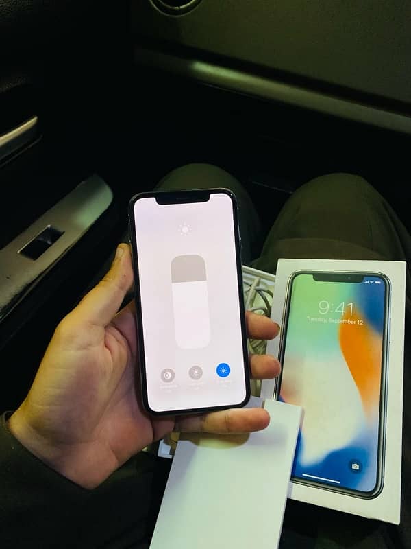 iphone x pta approved with full box 10