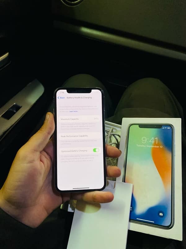 iphone x pta approved with full box 11