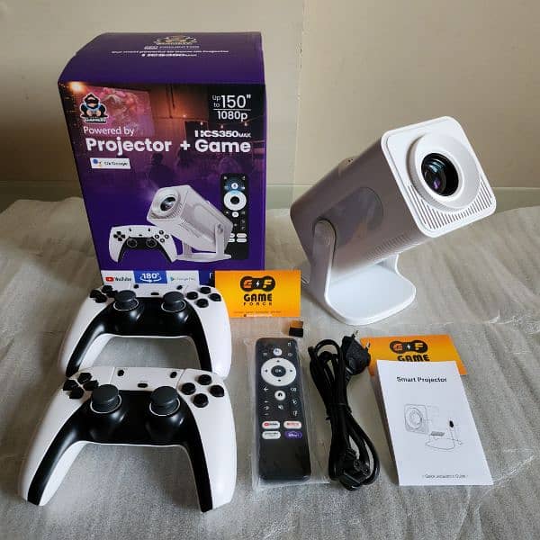 HCS350 MAX ANDROID + GAMING PROJECTOR 1