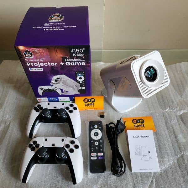 HCS350 MAX ANDROID + GAMING PROJECTOR 2