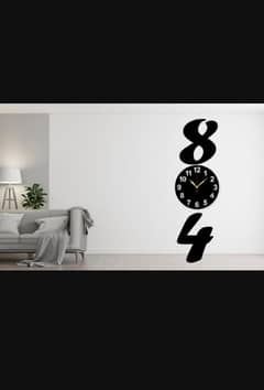 Wall clock 804 sticker design