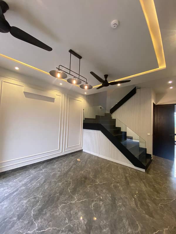 5 Marla Brand New Luxury Style House For Sale In C-Block Of DHA 9 Town Lahore At Prime Location 8