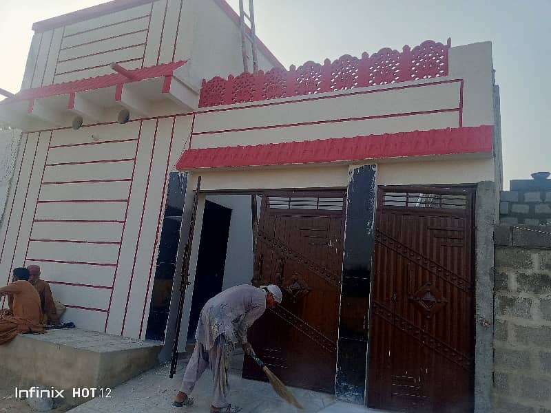 120 Square Yard New House Tharo Mengal Village Near Maymar Sector S 0