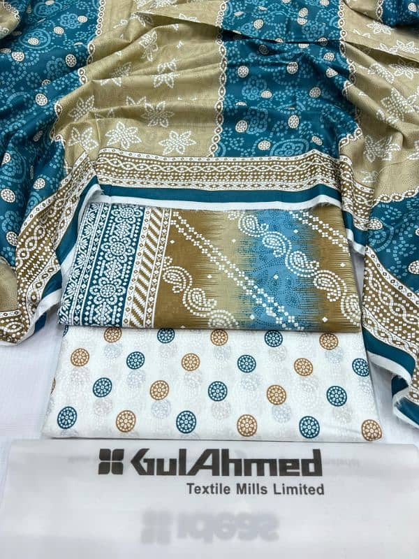 gulahmad replica lawn three piece ladies dresses wholesale 1