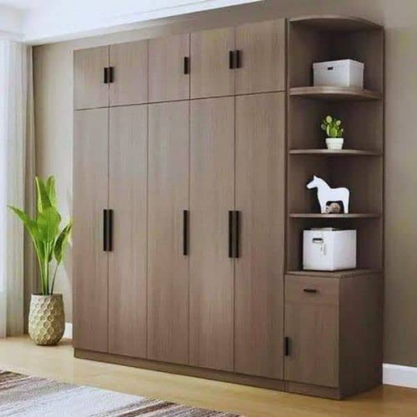 Wardrobe - Almari - 2 door Almari - 3 door wardrobe-glass door almari 0