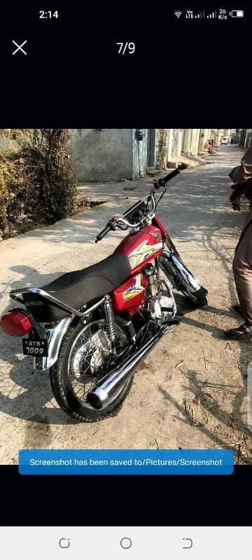 cg125 modified 4