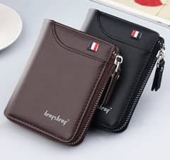 Leather card holder wallets for men | Zip card wallet