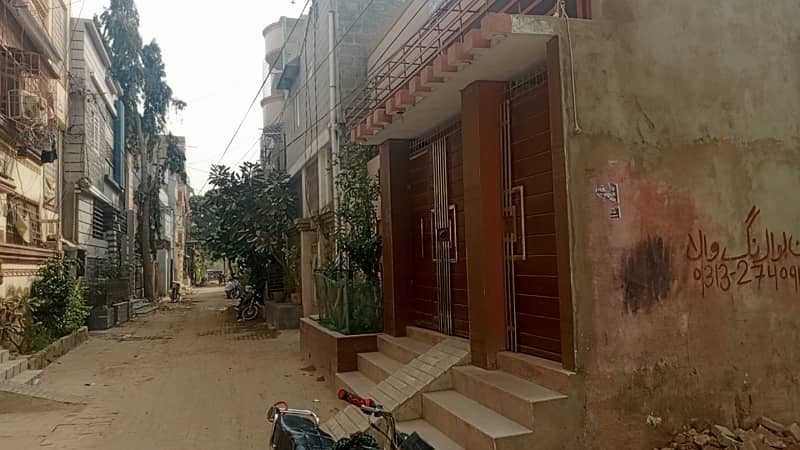 120 Sq Yd four available New Karachi sector 5/A/1 4