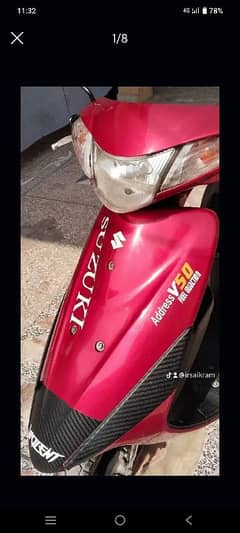 Suzuki Scooty v50