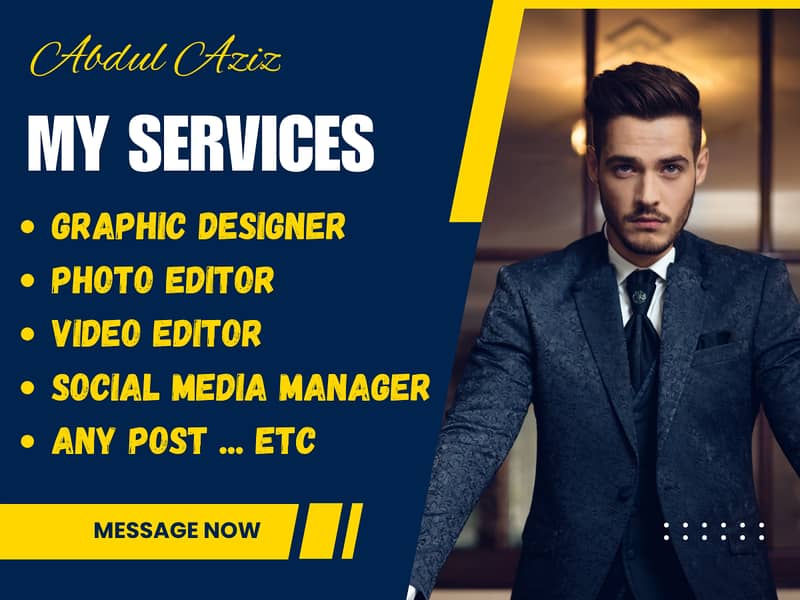 Graphic Designer , Photo Editor & Video Editor 0