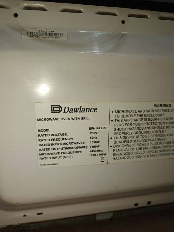 DAWLANCE MICROWAVE 3