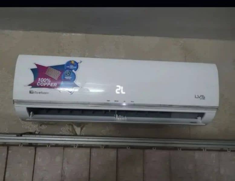 Dawlance 1.5 ton DC inverter heat and cool 0