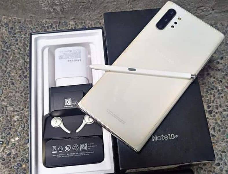 Samsung Note 10 plus full box official approved 0