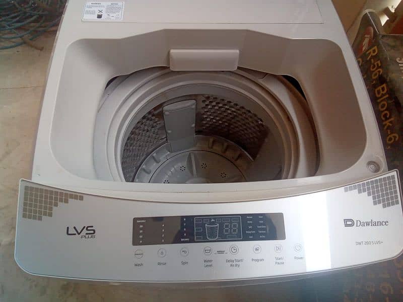 Dawlance fully automatic washing machine 10kg  (touch system ) 3