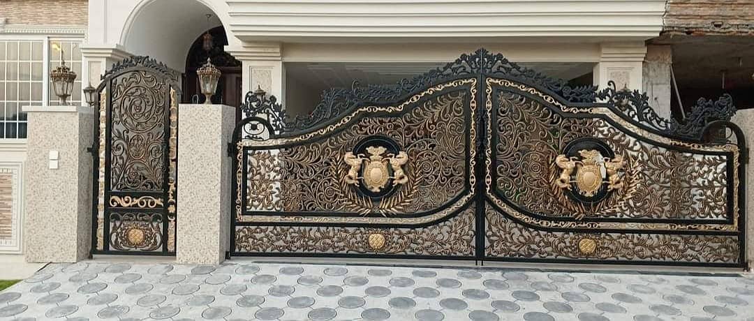 Iron steel works, Gate, Doors, Railing, Fiberglass ,shede , furniture, 17