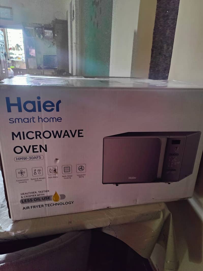 Haier HMW-30AFS Smart Oven 0