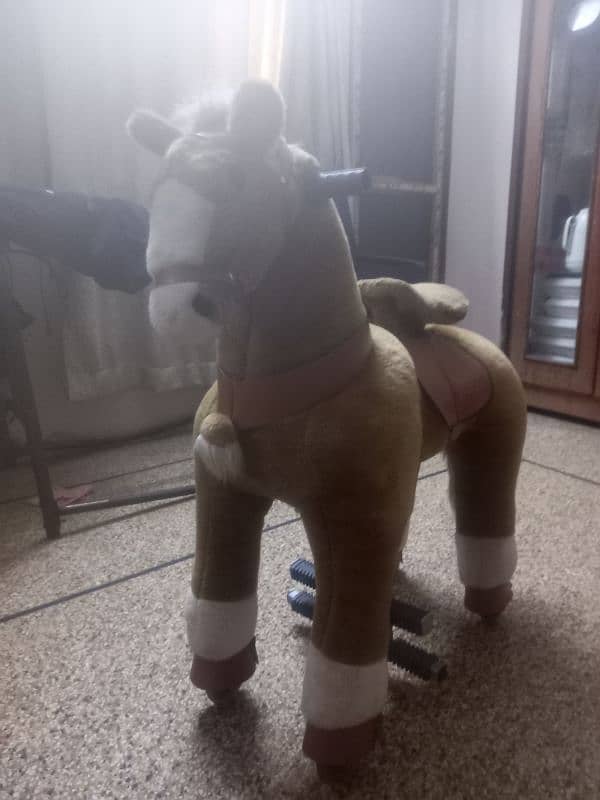 jojopoony ride on horse toy 0