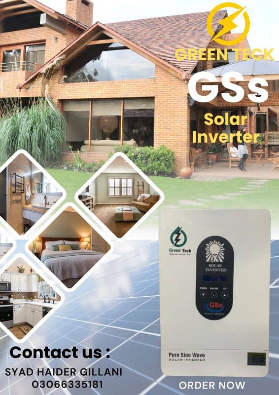 *Gillani electronics* launched *2025* model   *Gss soler inverter* 2