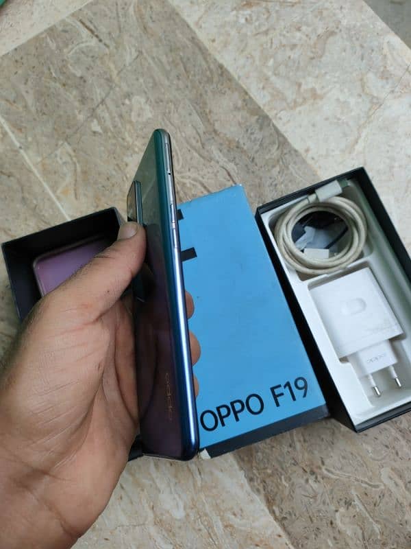 Oppo F19 6/128 GB official PTA approved lush condition 4