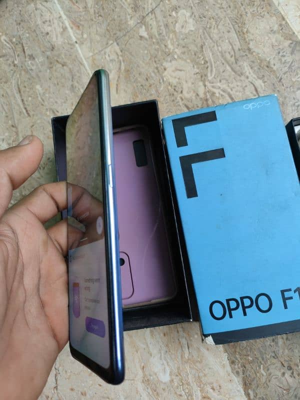 Oppo F19 6/128 GB official PTA approved lush condition 10