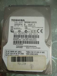 640Gig laptop hd Toshiba **0336*400*3903***