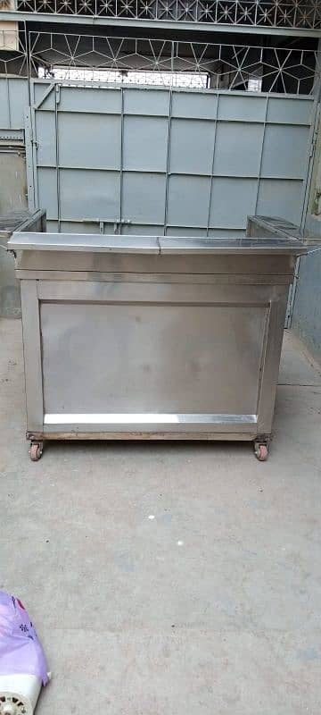 Pure SS counter with wheel frame 0