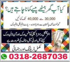 part time jobs available in Pakistan ,online earning,work from home