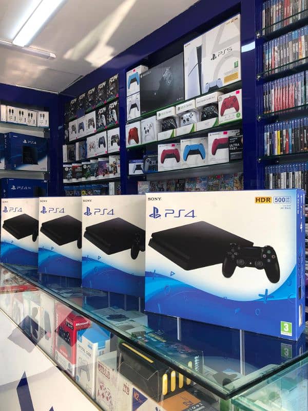 ps4 slim 500gb/1Tb Jailbreak/non jailbreak PS4 Fat available 2