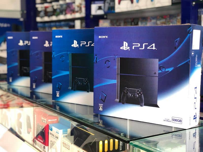 ps4 slim 500gb/1Tb Jailbreak/non jailbreak PS4 Fat available 4