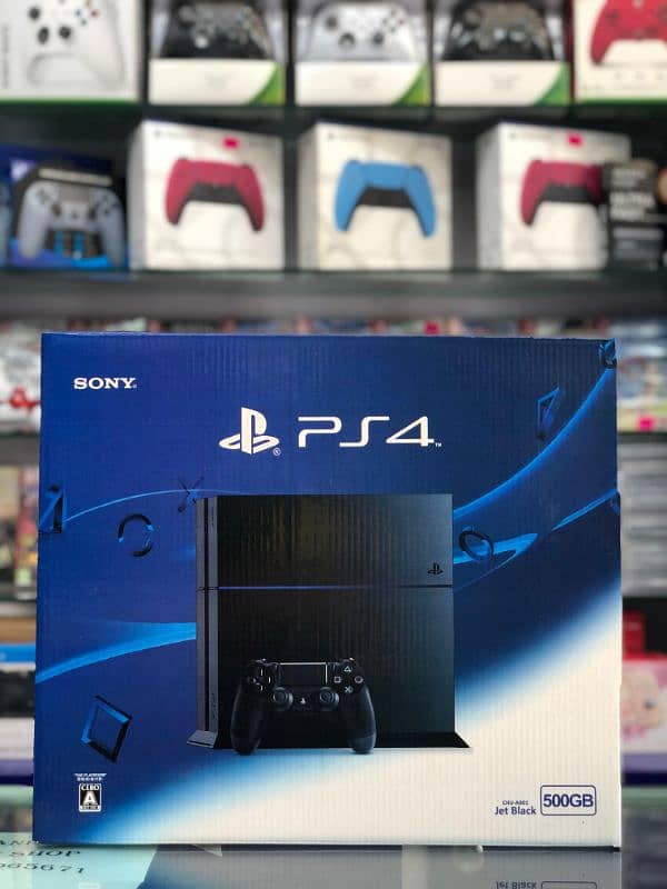 ps4 slim 500gb/1Tb Jailbreak/non jailbreak PS4 Fat available 5