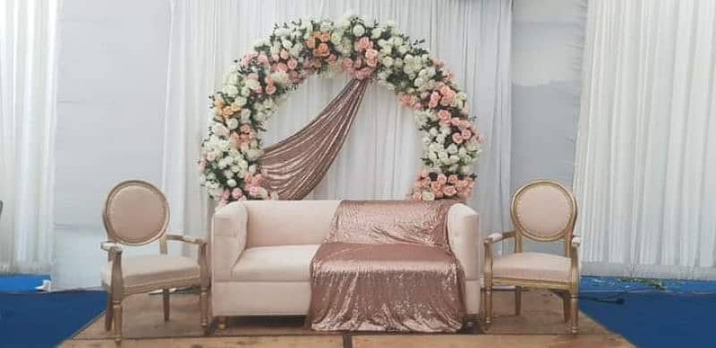 Fresh Flower & Artificial/Car Decoration/Event Services/Wedding Stage 1