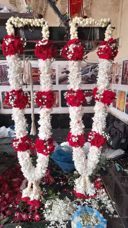 Fresh Flower & Artificial/Car Decoration/Event Services/Wedding Stage 3