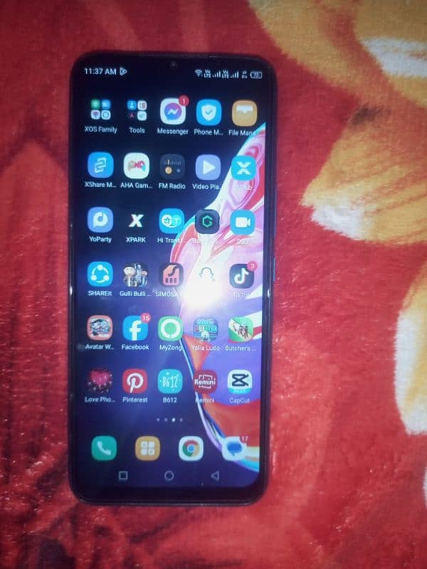 Infinix hot 10s 6gb 128gb only mobile 2