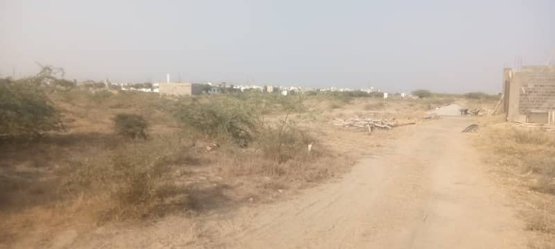 120 Yards Sachal Sarmast West Open Plot Available for Sale in Scheme-33 Karachi 18