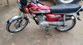 Honda 125 Bike Model 2016 For Sale (Call "03278290878)