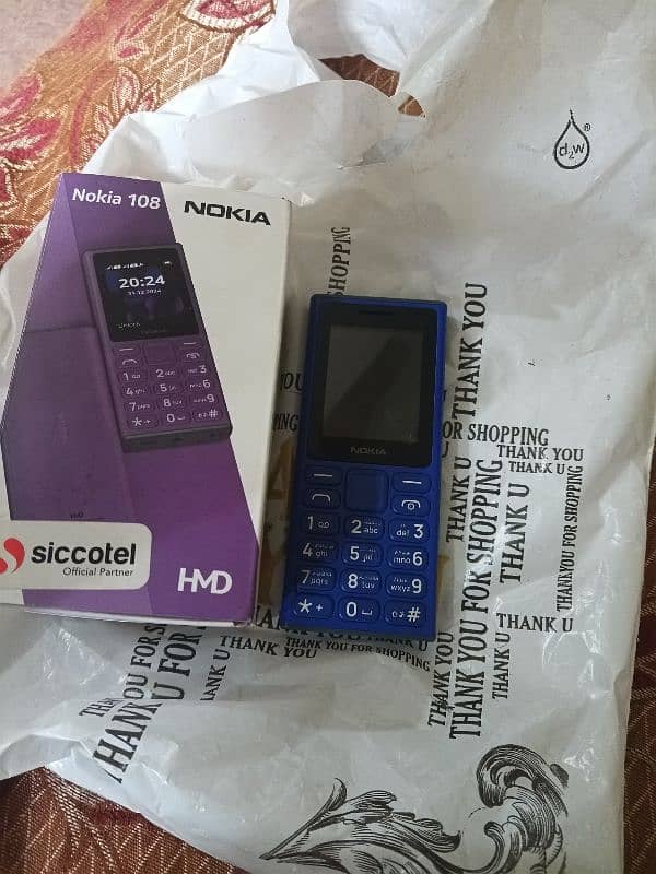 Nokia 108 2024 model 10 /9 hay no chat only call 2