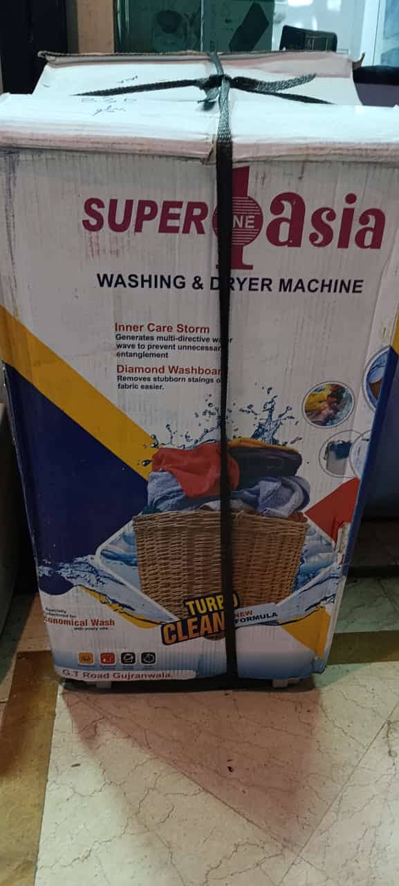 washing Dryer box packed 1