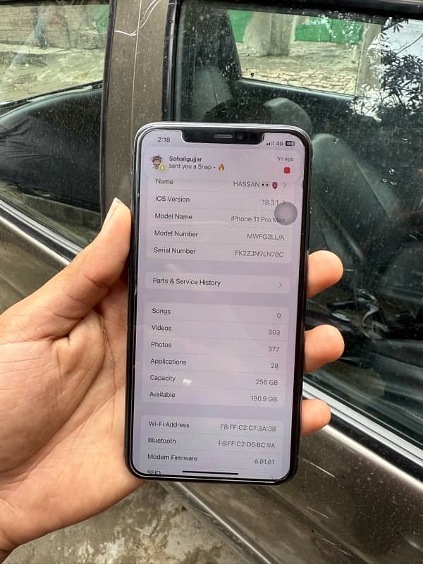 iPhone 11pro max 256GB pta approved 2