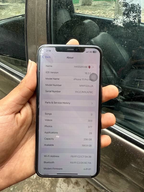 iPhone 11pro max 256GB pta approved 3