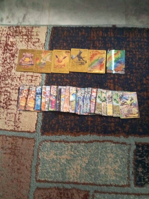 perfect Pokemon golden cards 0