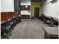 Fully Furnished Office Area 600 Square Feet Office Available For Rent Real Pictures In Gulberg 3 Lahore