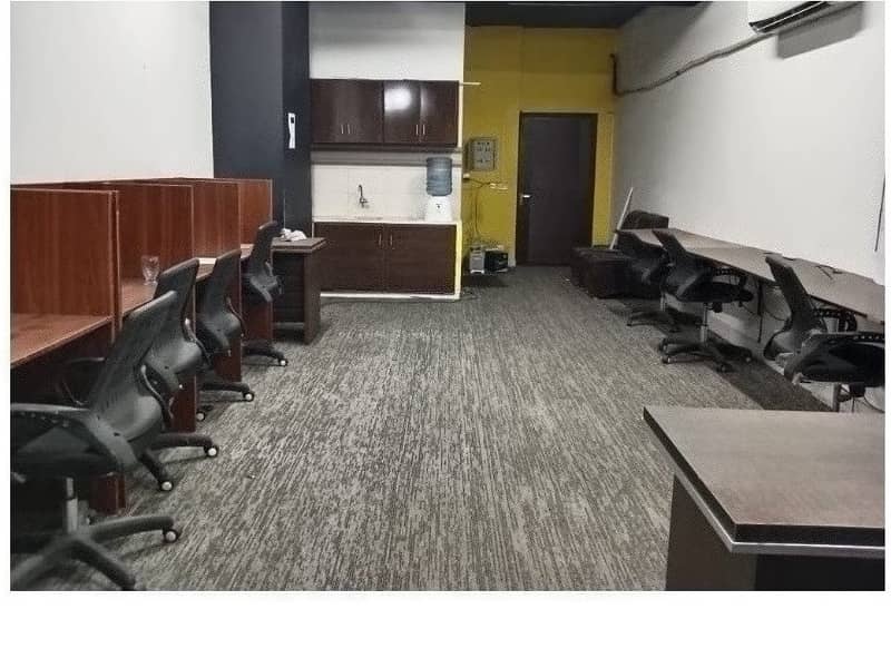 Fully Furnished Office Area 600 Square Feet Office Available For Rent Real Pictures In Gulberg 3 Lahore 0