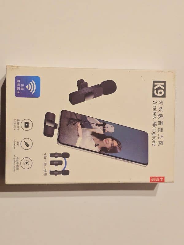 K-9 Wireless Microphone Dual . For TikTok 0