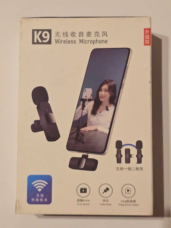 K-9 Wireless Microphone Dual . For TikTok 5