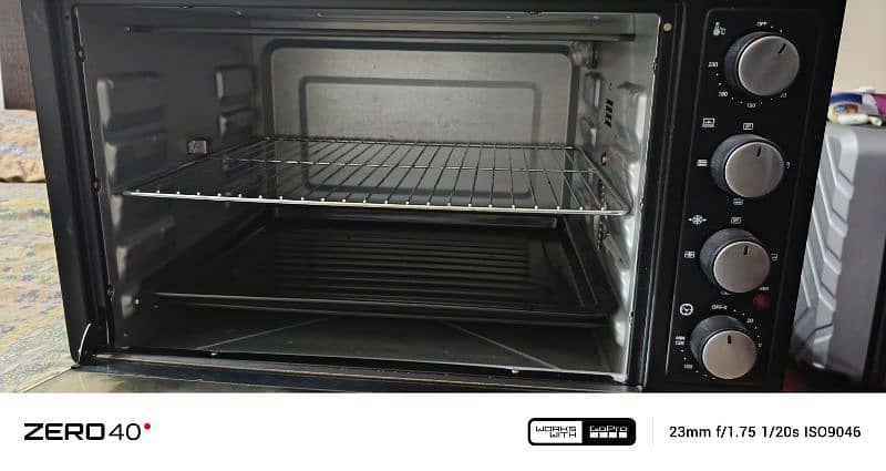 oven with warranty card 0