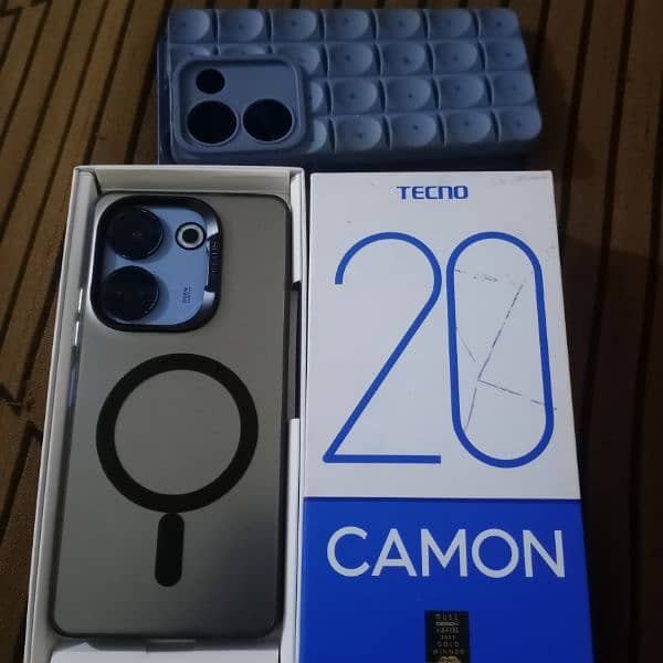 Camon 2o . . 8ram 256 memry. full box 1