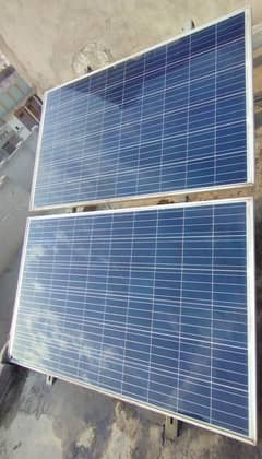 2 piece Original inverex solar panel neet and clean used just 3 years